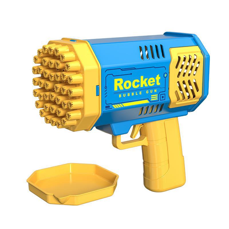 40-Hole Space Bubble Gun with LED Lights 1