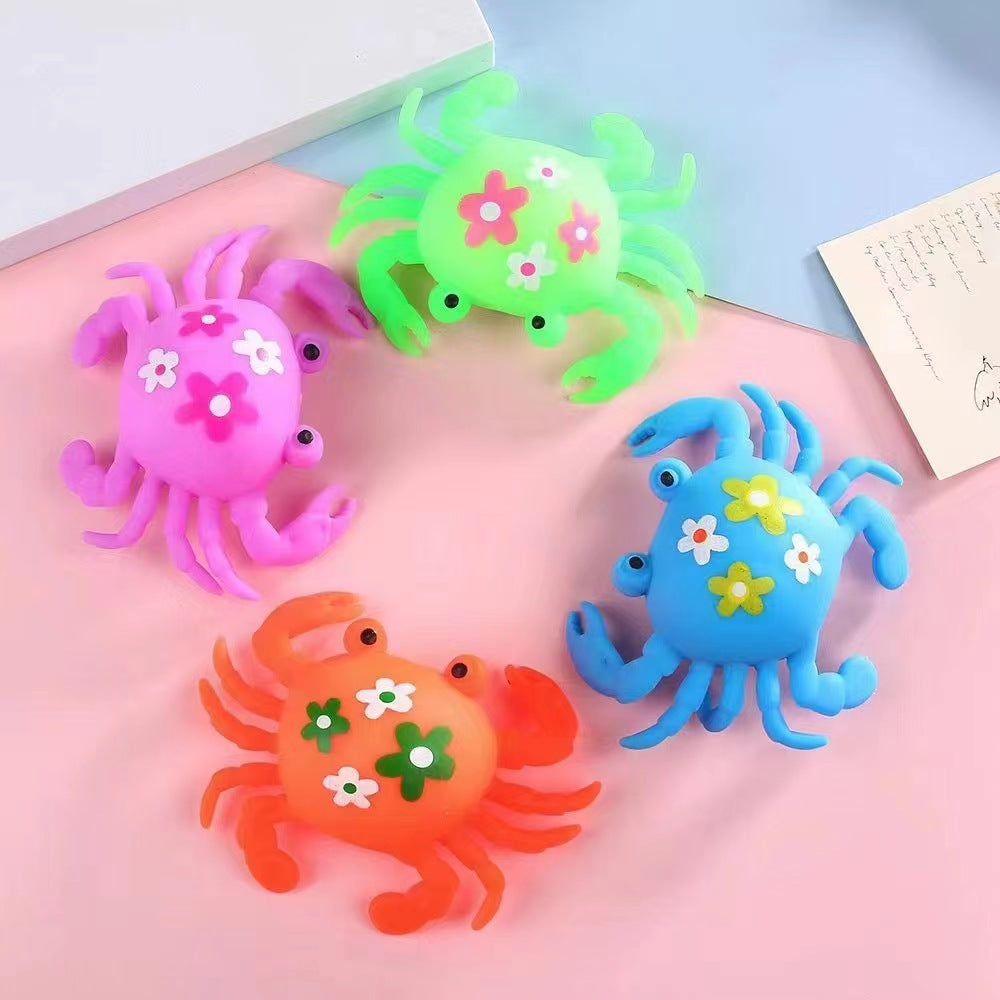 Realistic Crab Squishy – Slow Rising Stress Toy 1