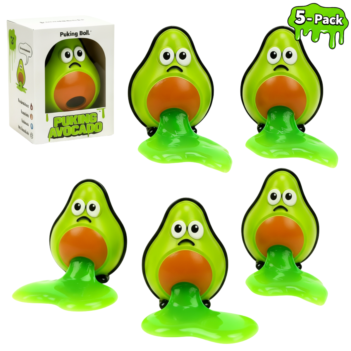 Puke Avocado – Slime Squishy 2