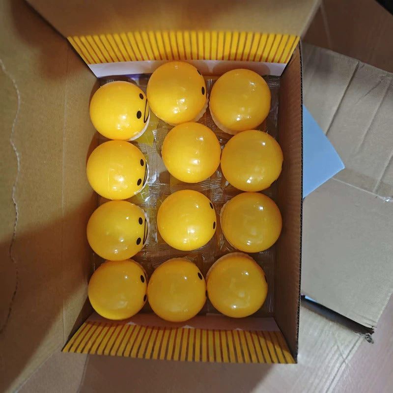 Puking Egg Yolk Squishy – Lazy Egg Slime Toy 2