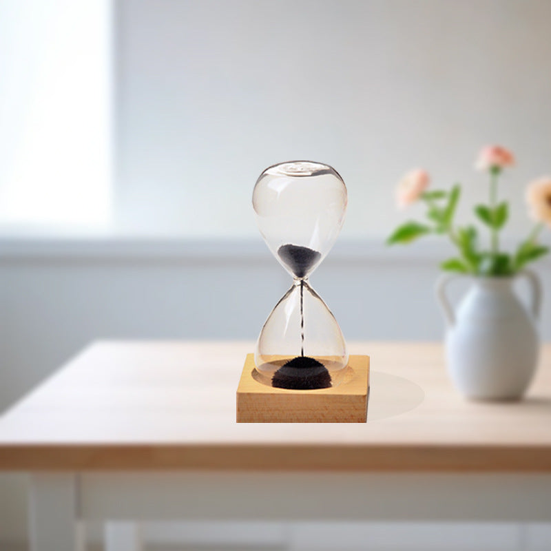 Magnetic Sand Hourglass Desk Toy 2