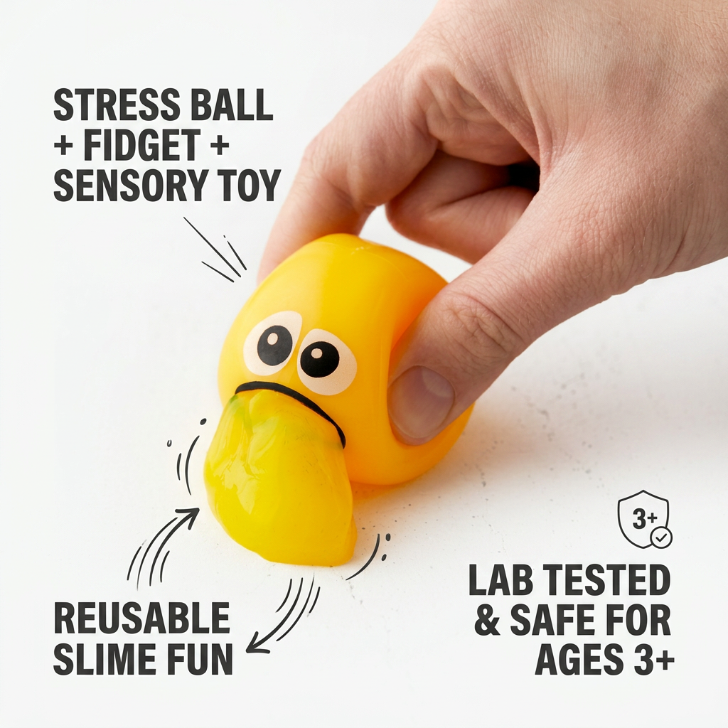 Puke Ball – Slime Squishy Stress Toy 3