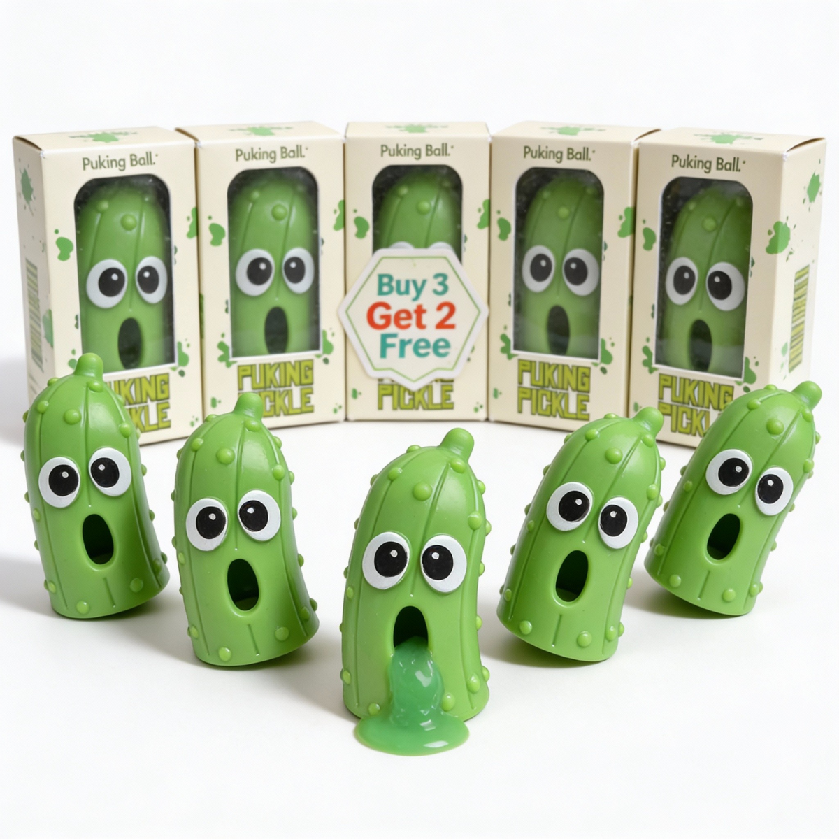 Puke Pickle – Slime Squishy 3