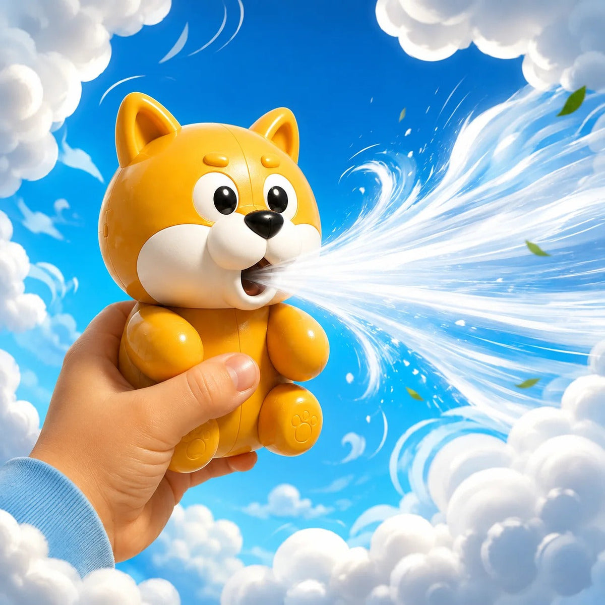 Meet the Blowing Puppy & Kitten