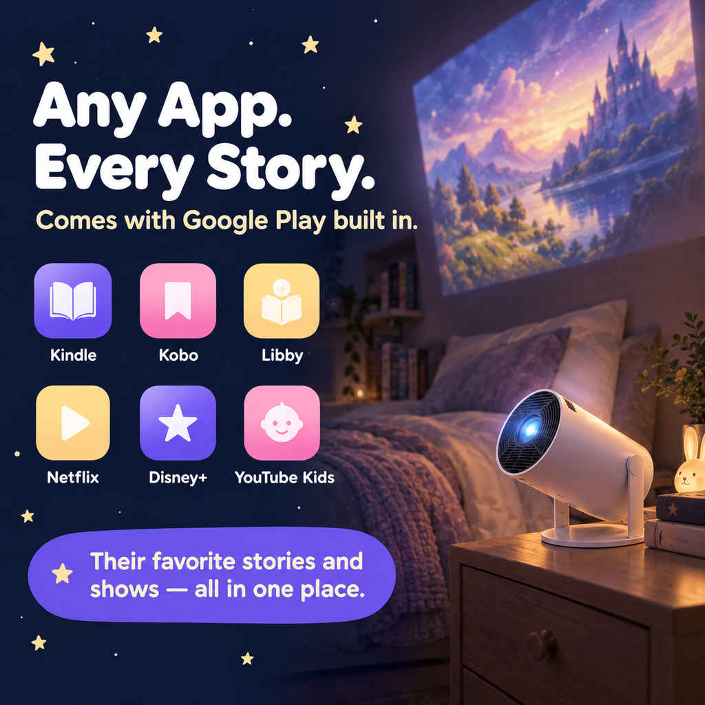 GiggleLoot Storytime Projector – Bedtime Stories on the Ceiling