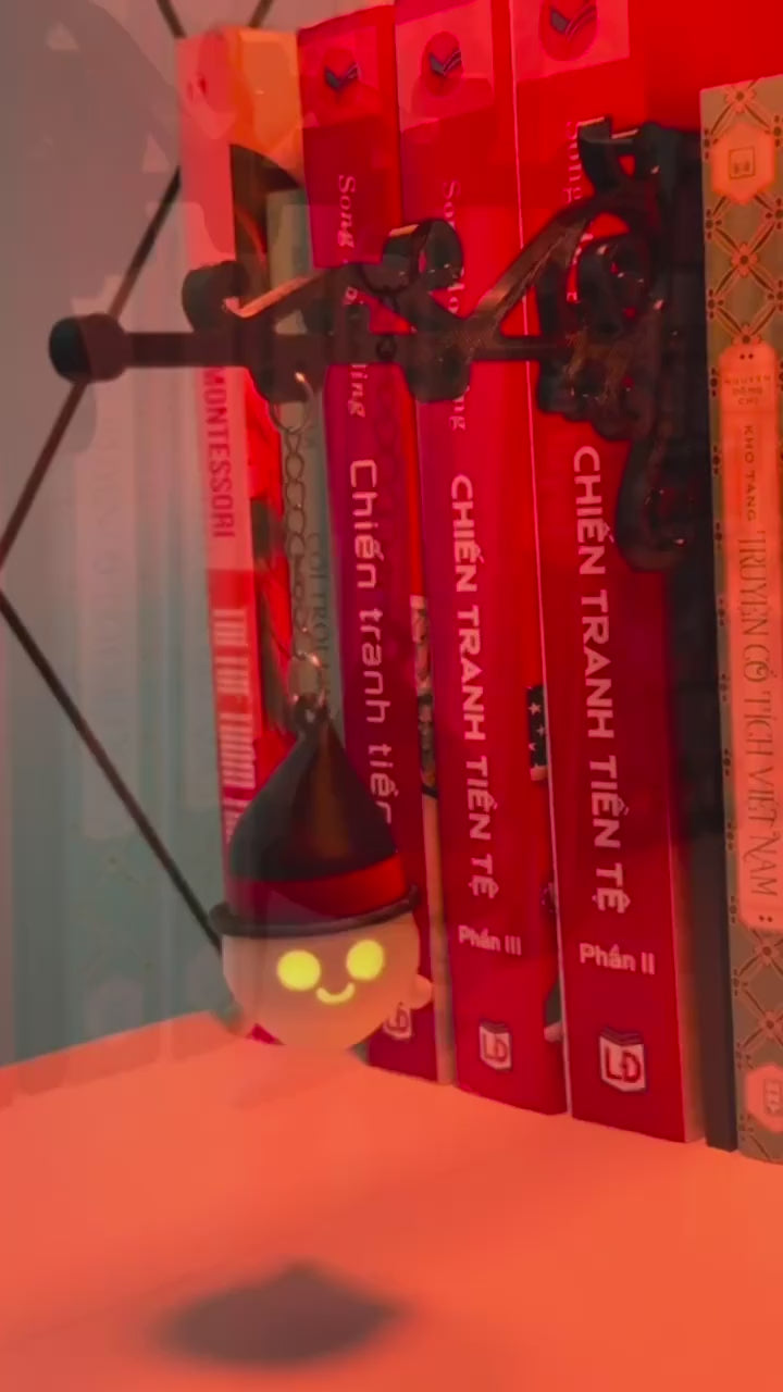 Ghost Bookshelf Lantern – Book Nook Night Light video