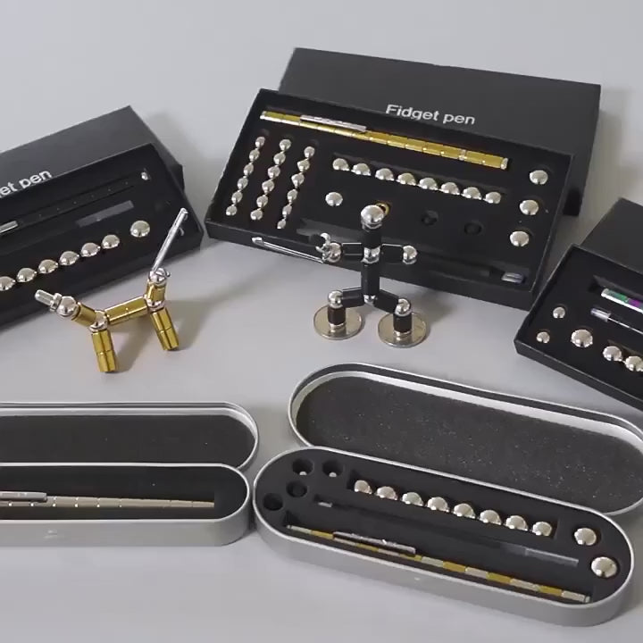 Magnetic Fidget Pen – Modular Magnet Pen video